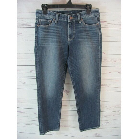 Lucky Brand Jeans Women's Size 6/28 Straight Leg Mid Rise Medium Wash NWOT - Picture 1 of 8